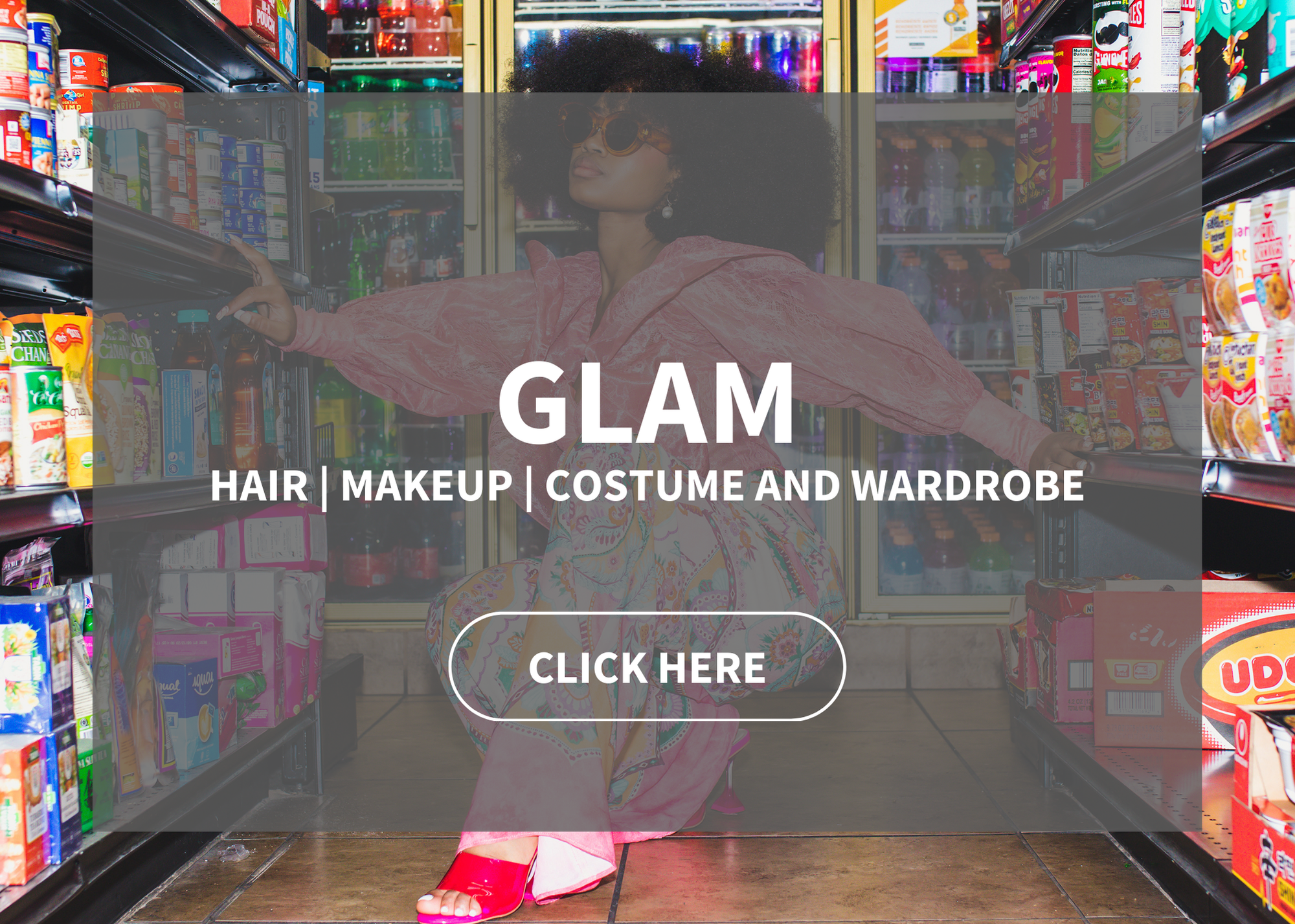 The Glam industry label, used to direct folks to roles with hair, makeup, and costume and wordrobe.